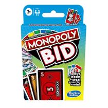Jogo de Cartas Hasbro Gaming Monopoly Bid F1699 Hasbro