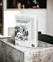 Jogo de Cartas Histórias Assustadoras - Desvende 50 Mistérios Horripilantes - Galápagos Jogo de Cartas Histórias Assustadoras - Desvende 50 Mistérios Horripilantes - Galápagos