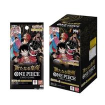 Jogo De Cartas Japonês Bandai One Piece Novo Imperador OP09 Booster Box Luffy Cartões Raros Presente