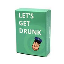 Jogo de cartas Lets Gets Drunks Fun Family para adultos, adolescentes e crianças