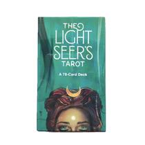 Jogo de cartas Lights Seers Tarots para adultos e adolescentes com 159g Jogo de cartas Lights Seers Tarots para adultos e adolescentes com 159g