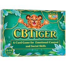 Jogo de cartas Lupash Games CBTiger Therapy Kids Social Skills