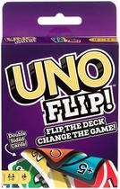 Jogo de cartas Mattel Games UNO FLIP para crianças de 7 anos+