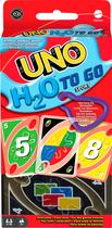 Jogo de cartas Mattel Games UNO H2O To Go com cartas resistentes à água Jogo de cartas Mattel Games UNO H2O To Go com cartas resistentes à água