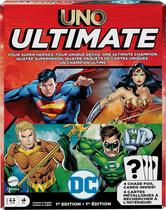 Jogo de cartas Mattel Games UNO Ultimate DC para crianças e adultos Jogo de cartas Mattel Games UNO Ultimate DC para crianças e adultos