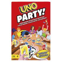 Jogo de cartas Mattel UNO Party para 6 a 16 jogadores 7 anos ou mais Jogo de cartas Mattel UNO Party para 6 a 16 jogadores 7 anos ou mais