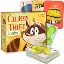Jogo de Cartas Melon Rind Clumsy Thief Junior Math Kids 5-7+ Jogo de Cartas Melon Rind Clumsy Thief Junior Math Kids 5-7+