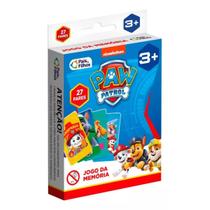 Jogo De Cartas Memória Patrulha Canina Pais E Filhos