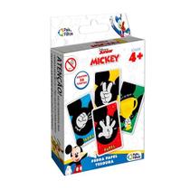 Jogo De Cartas Mickey Pedra/Papel E Tesoura