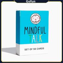 Jogo de cartas Mindful Talk The School of Mindfulness Kids 8+