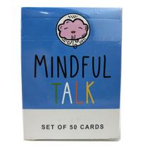 Jogo de cartas Mindfuls Talks Fun Family para adultos, adolescentes e crianças