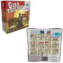 Jogo De Cartas Mini Game Gira Trilhos Interativo Cooper Fun