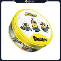 Jogo de cartas Minions Dobble para maiores de 6 anos, 2 a 8 jogadores, 15 minutos