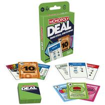 Jogo de cartas Monopoly Deal Monopoly Quick-Playing para 2 a 5 jogadores Jogo de cartas Monopoly Deal Monopoly Quick-Playing para 2 a 5 jogadores
