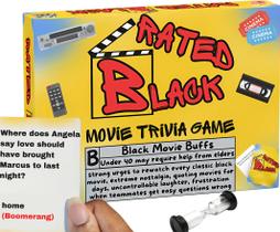 Jogo de cartas Movie Trivia OG VIBES Rated Black para adultos Jogo de cartas Movie Trivia OG VIBES Rated Black para adultos