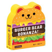 Jogo de Cartas Mudpuppy Burger Bear Bonanza - Match, Stack & Steal