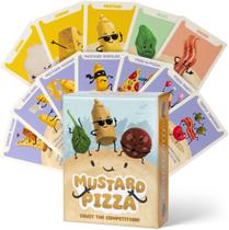 Jogo de cartas Mustard Pizza Family para crianças e adultos