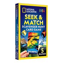 Jogo de cartas NATIONAL GEOGRAPHIC Scavenger Hunt para crianças Jogo de cartas NATIONAL GEOGRAPHIC Scavenger Hunt para crianças