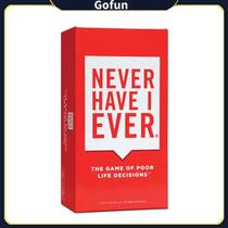 Jogo de cartas Never Have I Ever Classic Edition para adultos