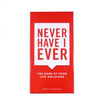 Jogo de cartas Nevers Havers Evers Fun Family para adultos e adolescentes