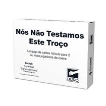 Jogo de Cartas Nós Não Testamos Este Troço - Buró Jogo de Cartas Nós Não Testamos Este Troço - Buró
