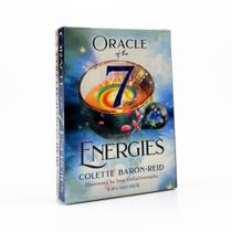 Jogo de cartas Oracle 7 Energies Tarot Deck para festa em família Jogo de cartas Oracle 7 Energies Tarot Deck para festa em família