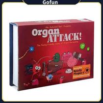 Jogo de cartas Organ Attack Fun Family Party com pacote de expansão