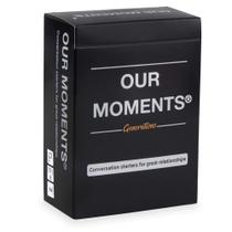 Jogo de cartas OUR MOMENTS Generations 100 Conversation Starters