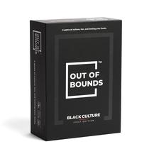 Jogo de Cartas Out of Bounds Black Culture - Adivinhação para 4 a 20 Jogadores