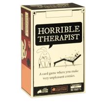 Jogo De Cartas Para Adultos Terror Therapist Exploding Kittens Horrible Therapist Comic Kitten