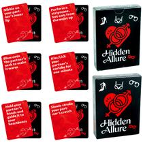Jogo de cartas para casais Hidden Allure Romantic Date 50 Cartas Jogo de cartas para casais Hidden Allure Romantic Date 50 Cartas
