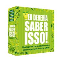 Jogo De Cartas Para Festa Trivia Game Eu Deveria Saber Isso!