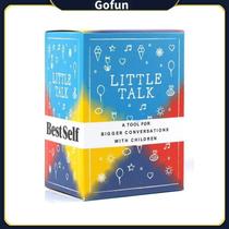 Jogo de cartas para iniciar uma conversa Little Talk Deck Kids