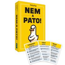 Jogo de Cartas para Toda Familia Divertido Nem a Pato Perguntas e Respostas Grok