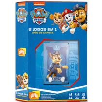Jogo de cartas patrulha canina 6 jogos em 1 paw patrol copag Jogo de cartas patrulha canina 6 jogos em 1 paw patrol copag