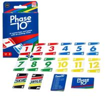 Jogo de Cartas Phase Fase 10 W5800 - Mattel