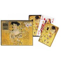 Jogo de cartas Piatnik Klimt Adele 2 x 55 peças Age 6+ Years Jogo de cartas Piatnik Klimt Adele 2 x 55 peças Age 6+ Years