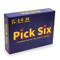 Jogo de cartas Pick Six Ultimate Football Theme Crianças Adul