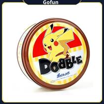 Jogo de cartas Pikachu Dobble 6+ Ages, 2-8 jogadores, 15 min