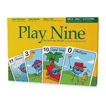 Jogo de Cartas Play Nine Golf - Temático, Familiar, para Crianças a partir de 8 Anos