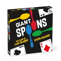 Jogo de cartas PlayMonster Giant Spoons para crianças e adultos com mais de 7 anos