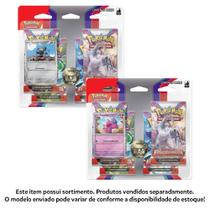 Jogo de Cartas Pokémon - Blister Quadruplo - EV - Evoluções em Paldea - Sortido - Copag