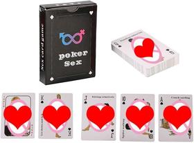Jogo de cartas, pôquer, sexo, divertido e picante para casais