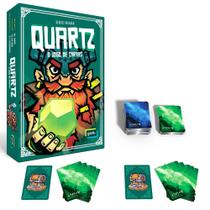 Jogo De Cartas Quartz Ajude Os Anões Minerar A Caverna Com Pedras Preciosas Lançamento Board Game Grok