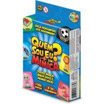 Jogo de Cartas Quem Sou EU Mimica 2EM1 150CT