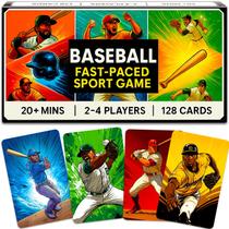 Jogo de cartas QUOKKA Baseball Fast-Paced para crianças e adultos