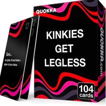 Jogo de cartas QUOKKA Let's Get Legless Party Challenge Adults