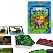 Jogo de Cartas Ravensburger Minecraft Explorers - 21580 - 8+ Anos Jogo de Cartas Ravensburger Minecraft Explorers - 21580 - 8+ Anos