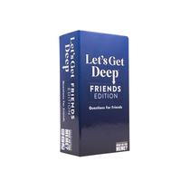 Jogo de cartas relacionável Let's Get Deep: Friends Edition 17+