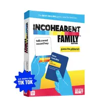 Jogo de cartas Relatable Incohearent Family Edition Age 12+ com 400 cartas Jogo de cartas Relatable Incohearent Family Edition Age 12+ com 400 cartas